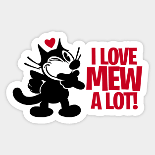 FELIX - I love mew a lot Sticker